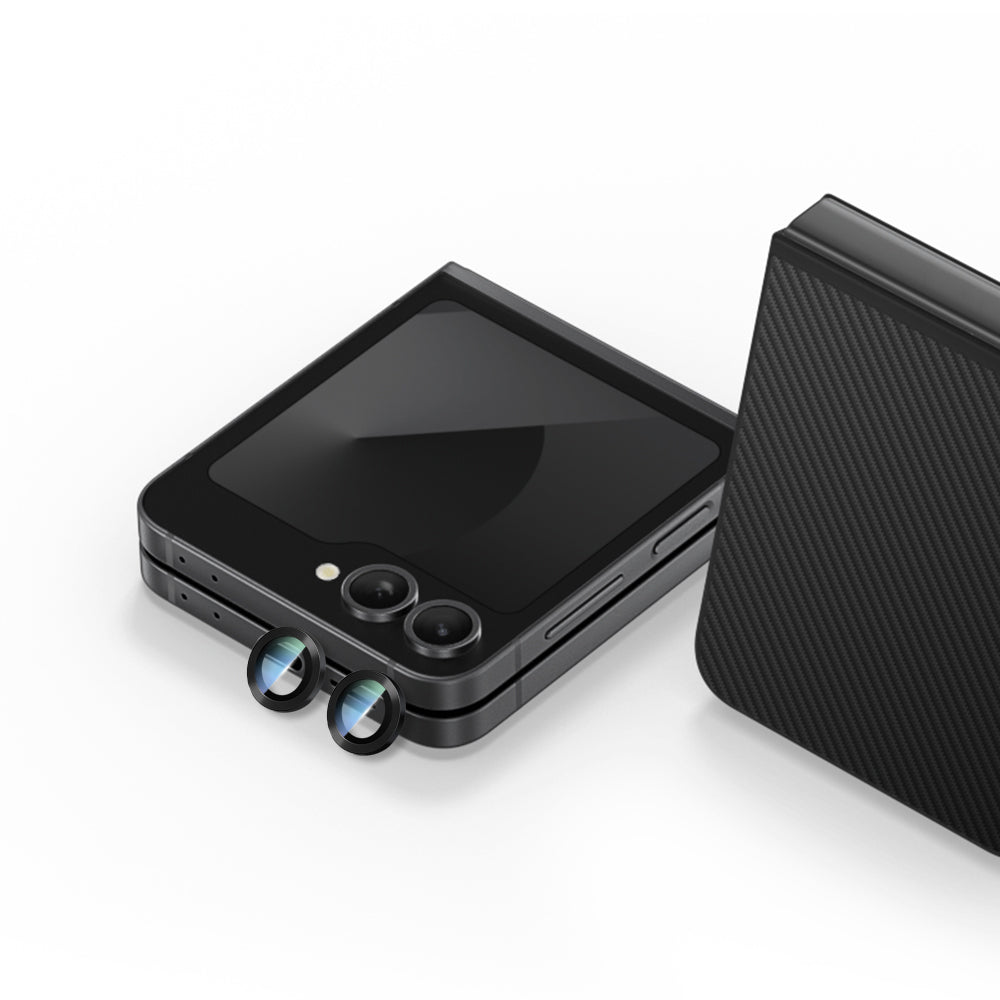CaseWorld Alloy Serisi Galaxy Z Flip 6 Oleofobik Anti Reflective Kamera Lens Koruyucu CaseWorld Alloy Serisi Galaxy Z Flip 6 Oleofobik Anti Reflective Kamera Lens Koruyucu